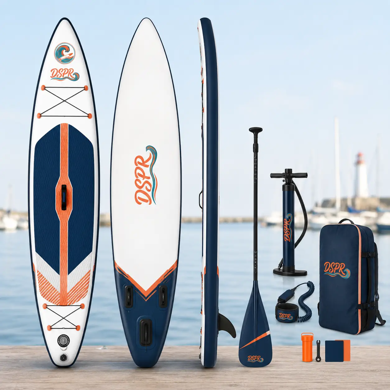 Touring paddle board for resorts and rental fleets