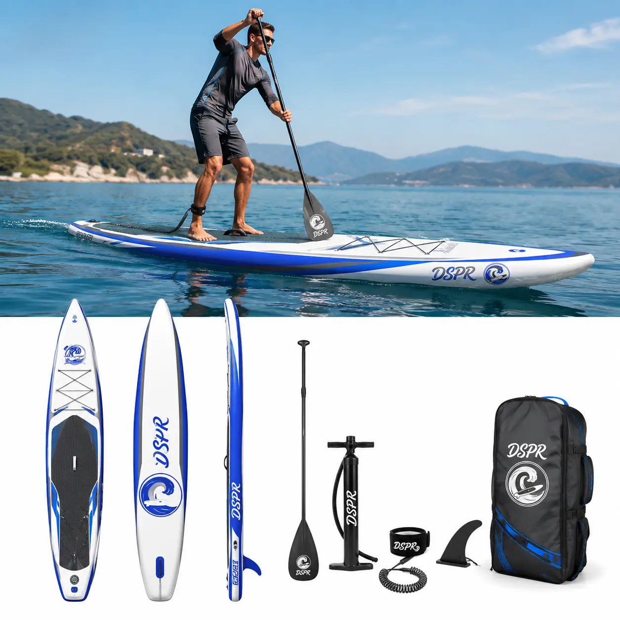 Custom 14'0 pro inflatable race SUP board for long distance