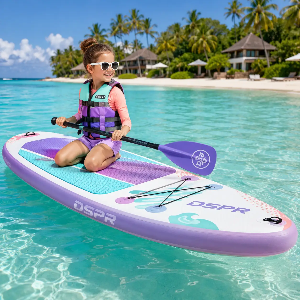 Private label junior inflatable paddle board for importers and distributors