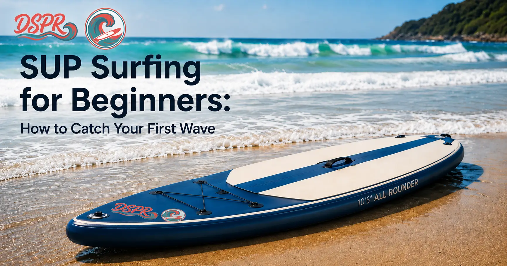 SUP Surfing for Beginners: How to Catch Your First Wave on a Paddle Board