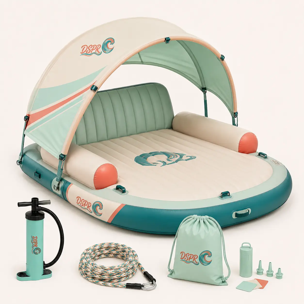 inflatable-floating-lounge-sofa-with-canopy