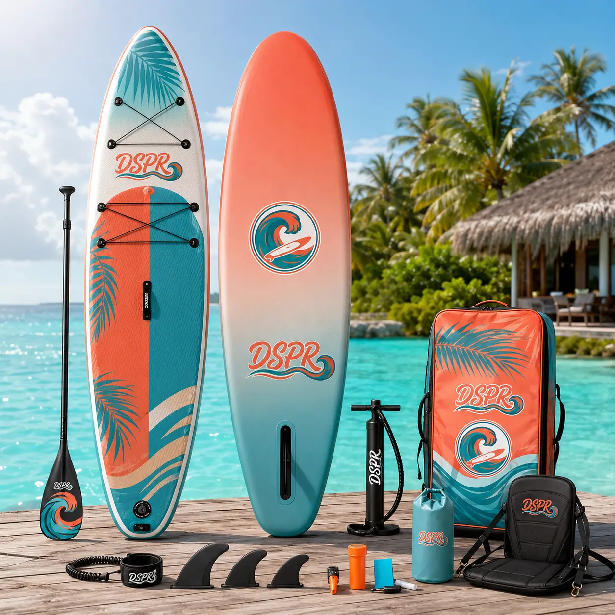 all around inflatable SUP board