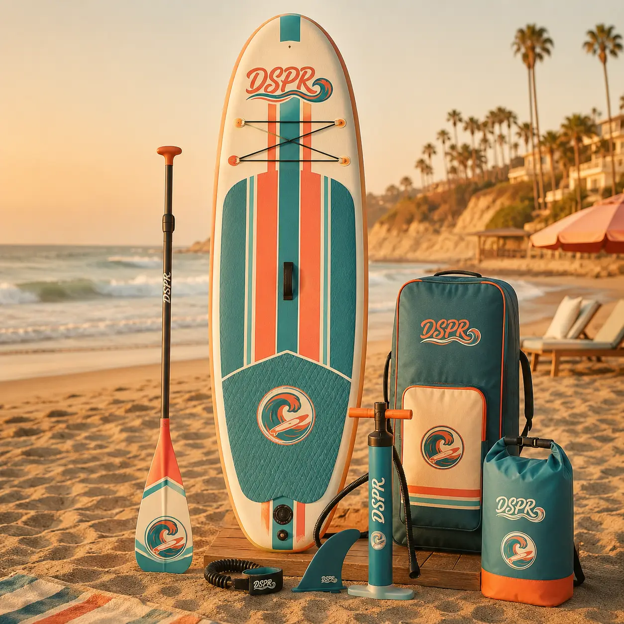 All Around Inflatable Paddle Board With Full Accessories