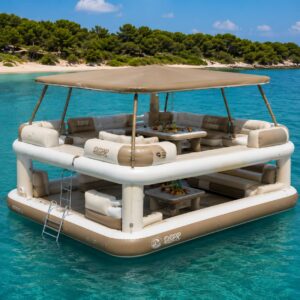 Double Decker Inflatable Floating Platform