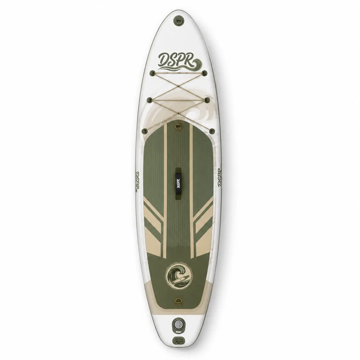 Wide stable all around inflatable SUP board for adults