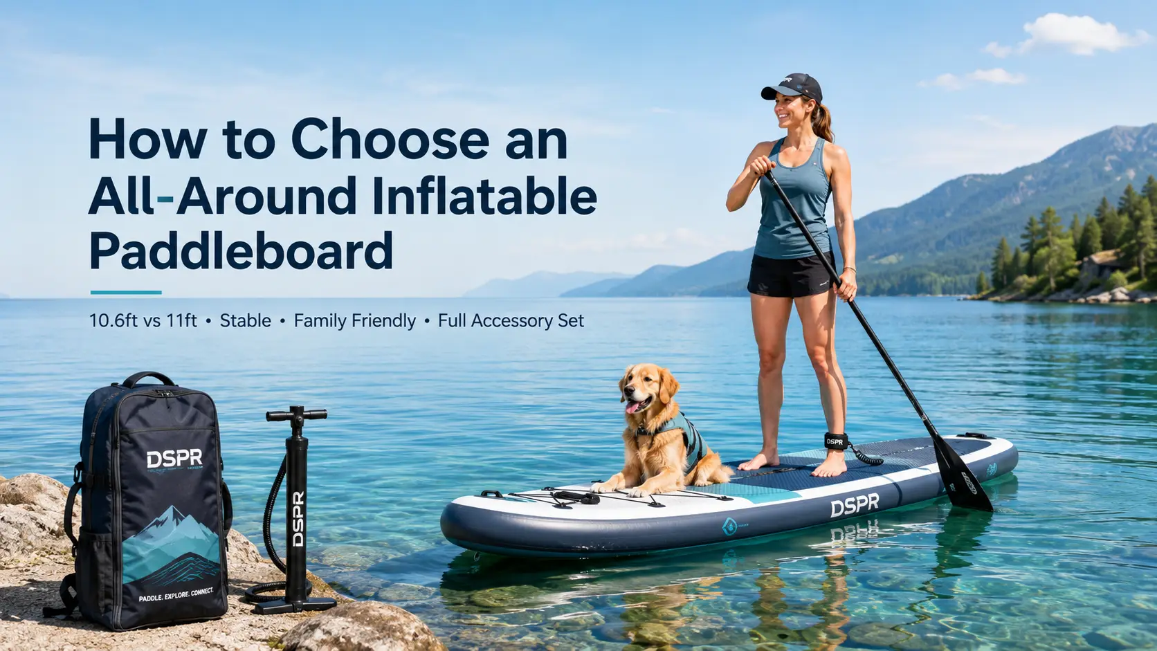 how to choose an all-around inflatable paddleboard